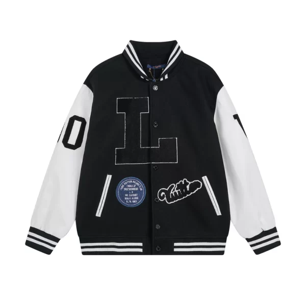 Varsity Jacket Louis Vuitton Black