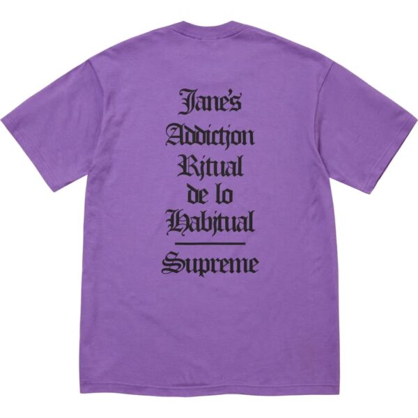 T-shirt Supreme Jane’s Addiction Ritual Purple - Imagen 2