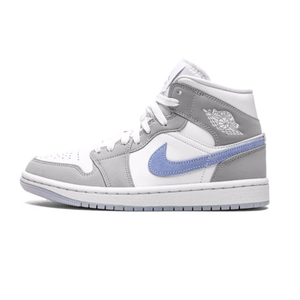 Air Jordan 1 Mid Aluminium Wolf Grey