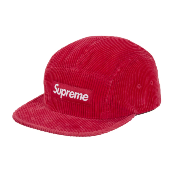 Cap Supreme Red Corderoy